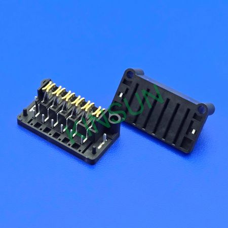 快速连接串接式板对板连接器-单端6Pin 讯号型